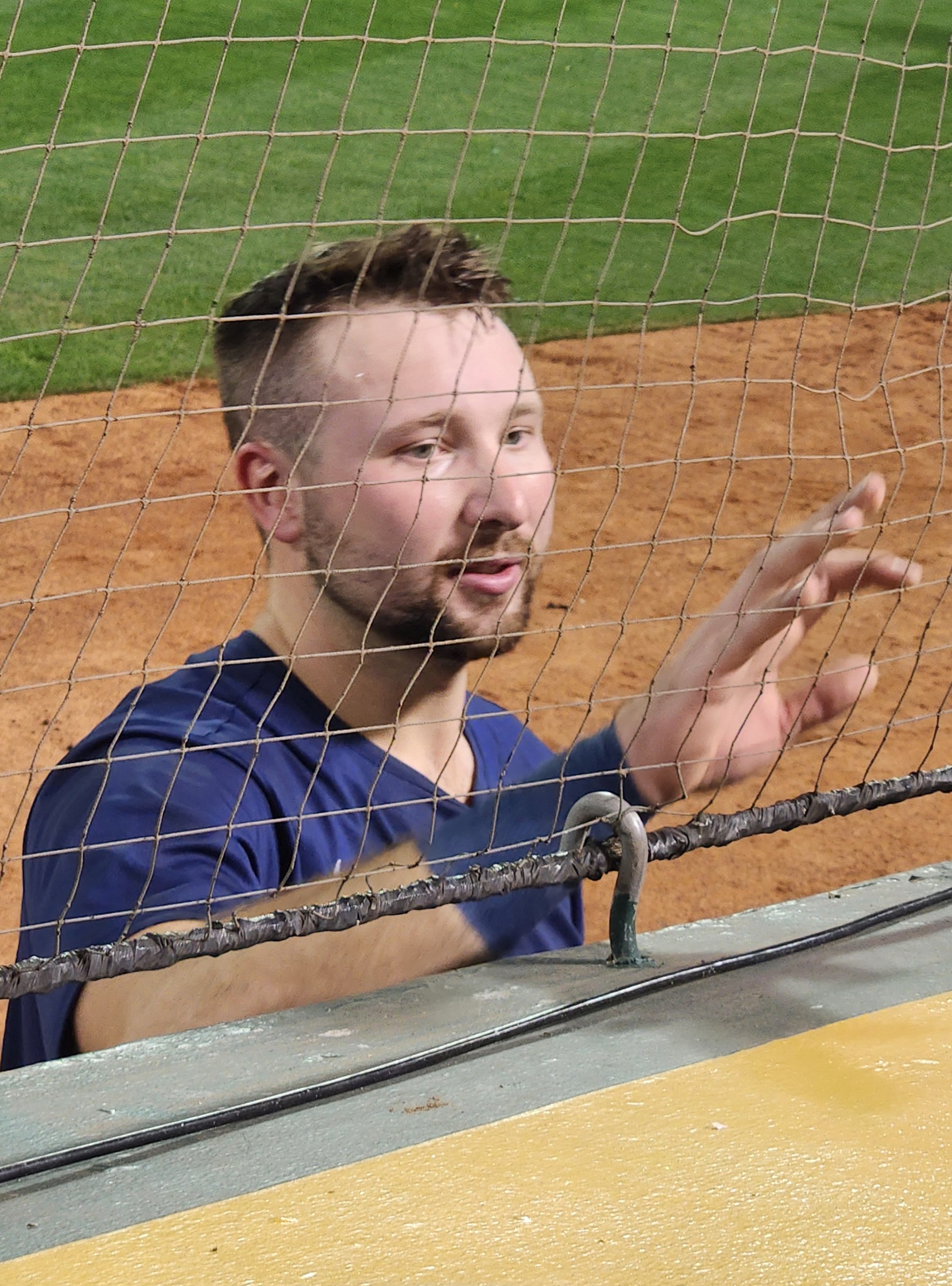 Cal Raleigh at a Seattle Mariners game in 2024